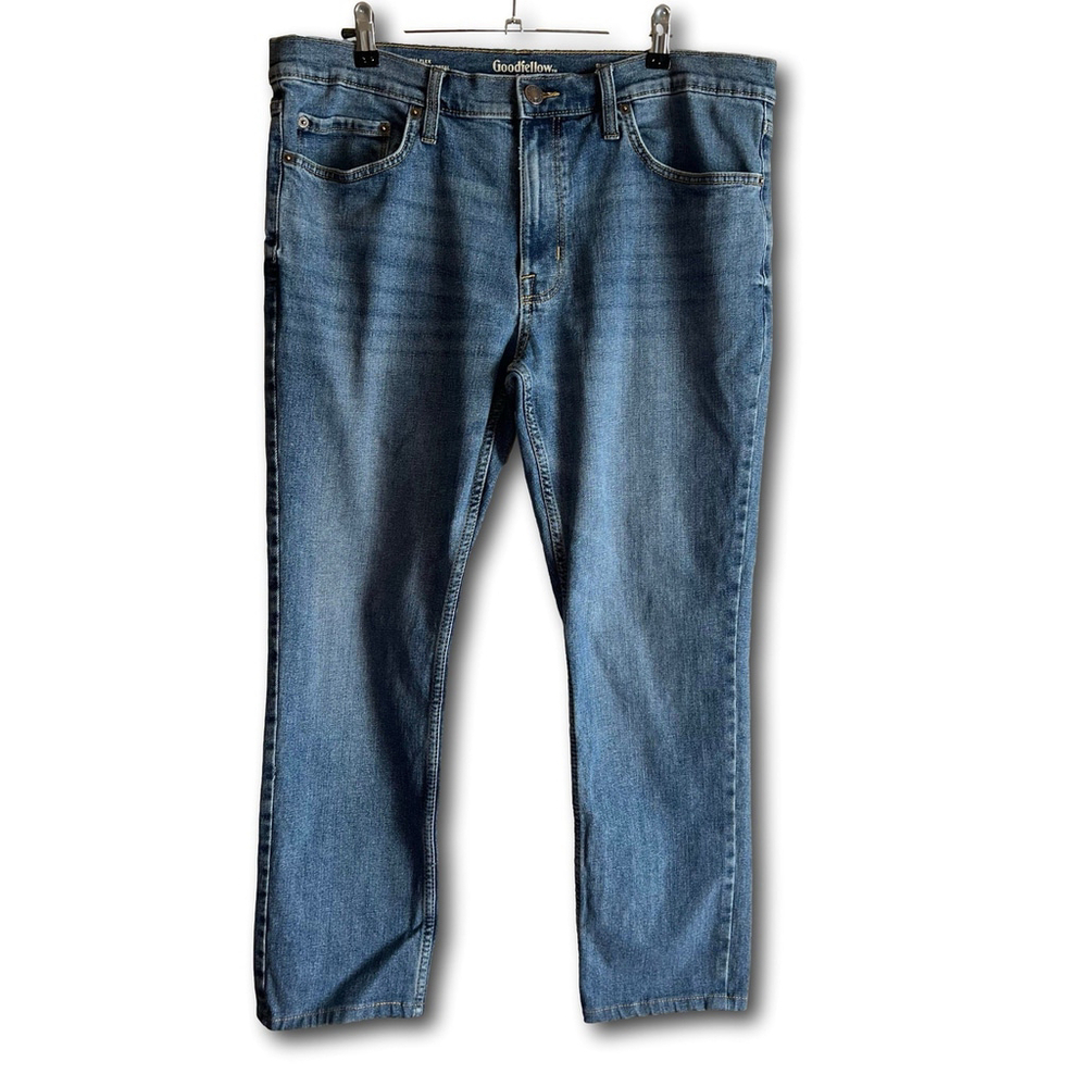 Goodfellow & Co Men's Athletic Fit Jeans Medium Wash Size 38W X 26L Denim Pants